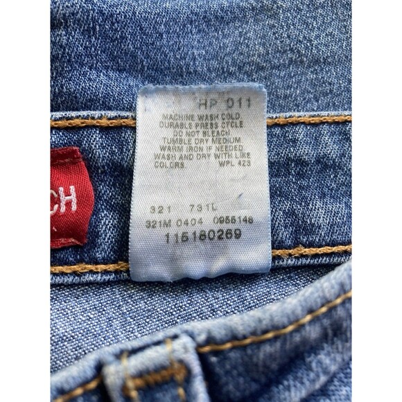 Vtg Y2K Levi's 518 Jeans 9M JR Superlow Stretch Boot Cut Women's Denim 31x30.5 - Picture 7 of 12